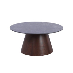 Журнальний столик VIRGINIA A чорний глянець/коричневий мат Житомир