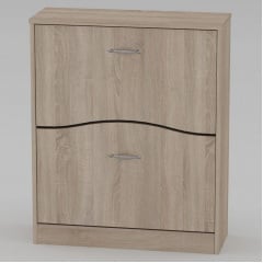 Тумба під взуття Компаніт ТО-2 700х260х849 мм дуб сонома Нововолинськ