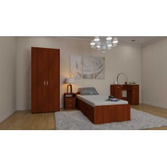 Спальня Компанит набор №4 односпальной мебели дсп яблоня Херсон