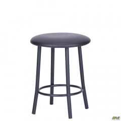 Кухонный табурет AMF Талли мягкое сидение металлический каркас черный Одесса