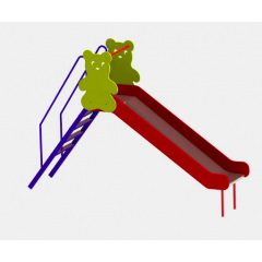 Детская металлическая горка Медвежонок Dali-830 высотой 80 см Киев