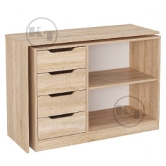 Комод-стол Компанит поворотный-трансформер дсп дуб-сонома Киев