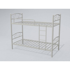 Двухъярусная кровать Tenero Viola 80х190 см металлическая белая Київ