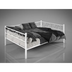 Двуспальная кровать-160 Амарант Тенеро 160х190 см металлическая Бровары