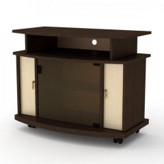 Тумба під ТВ Компаніт Америка 855x640x420 венге Луцьк