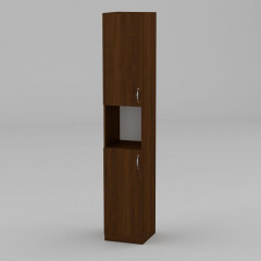 Книжкова шафа Компаніт КШ-10 1950x366x350 мм горіх екко Запоріжжя