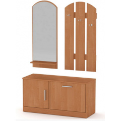 Прихожі Компаніт Ольга лдсп вільха модульний набір дзеркало вішалка тумба Володимир-Волинський