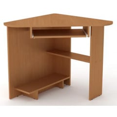 Компьютерный стол угловой Компанит СУ-15 лдсп в цвете бук Сумы