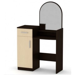 Туалетный столик с зеркалом Компанит Трюмо-1 дсп венге Никополь
