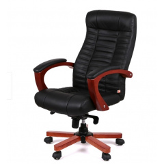 Крісло АКЛАС Атлант EX MB Чорне Лозовая