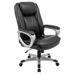 Крісло руковідника ергономічне Еліт Про Richman оббивка Шкіра Спліт Лозова