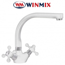 Змішувач для кухні Вухо Winmix Color WHITE NUT (Chr-273), Польща