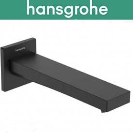 Вилив Hansgrohe (art 73410670) для ванни Tecturis E, чорний мат