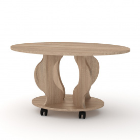 Журнальний столик Компаніт Венеція-2 900х484х595 мм дуб-сонома