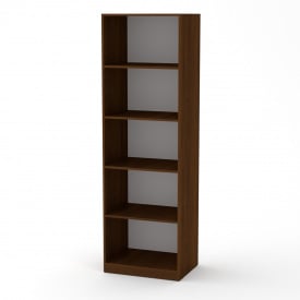 Книжкова шафа Компаніт КШ-1 дсп горіх