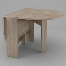 Мини стол-книжка-5 Компанит журнальный раскладной 600х182-1058х500 мм дсп дуб-сонома