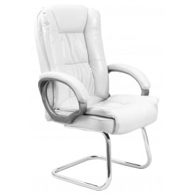 Офисное конференц-кресло Richman Калифорния-CF белого цвета