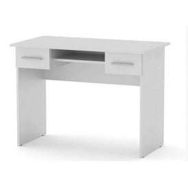 Стол письменный Школьник-2 Компанит прямоугольный дсп белый