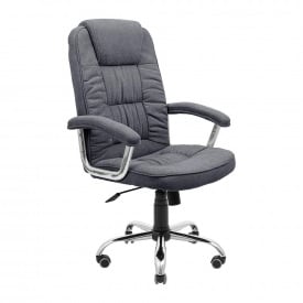 Комп'ютерне крісло офісне Бонус Richman тканина темно-сірого кольору