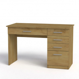 Письмовий стіл Компаніт Студент 1155х550 мм лдсп дуб-крафт-золотий