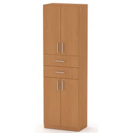 Офисный шкаф с ящиками Компанит КШ-11 1950х600х366 мм дсп бук