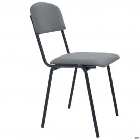 Офісний стілець АМФ Майстер шкірозамінник сірий