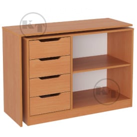 Комод-стіл Компаніт трансформер дсп бук