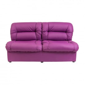Офісний диван м'який Vizit двійка фіолетовий