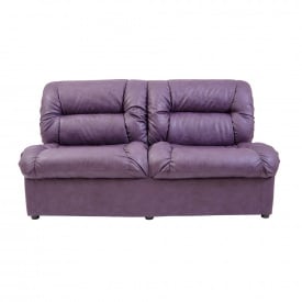 Офисный диван мягкий Vizit двойка темно-фиолетовый