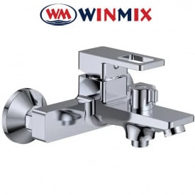 Змішувач для ванни короткий ніс Winmix Premium Loren Euro (Chr-009), Польща