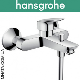 Змішувач Hansgrohe (art 71400000) для ванни короткий ніс