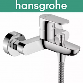 Змішувач Hansgrohe (art 72440000) для ванни короткий ніс Rebris S, Хром