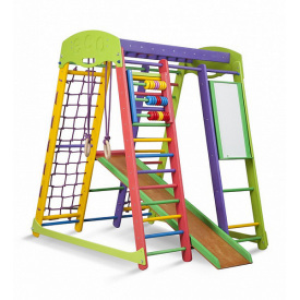 Спортивный комплекс SportBaby Акварелька 150х124х132 см для дома