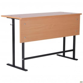 Парта 2-х местная Ученическая без полки 6 рг 1200х500х750 мм школьная