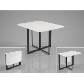 Кухонный стол-книжка Ипсвич Тенеро раскладной 119х85 см трансформер тонкий в сложенном виде