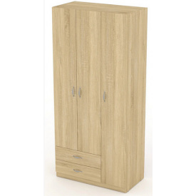 Шафа-13 Компаніт трьохдверний для одягу 1950х900х464 мм дуб-сонома