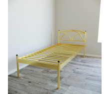 Кровать Tobi Sho PALERMO-1 односпальная металлическая 200X90 Золотой