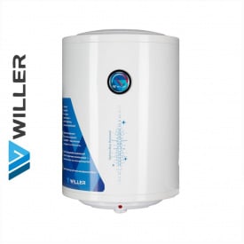 Водонагрівач вертикальний WILLER EV50DR Optima, 50 л. Циліндричний дизайн, сухий ТЕН