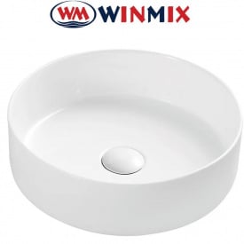 Раковина (умивальник) накладна Winmix Premium TOPPER -0101 355*355*120mm (біла)