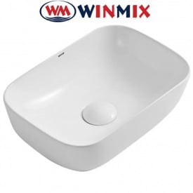 Раковина (умивальник) накладна Winmix Premium DIVERSE-0103 360*250*115mm (біла)