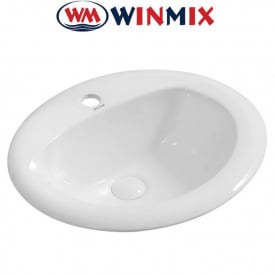 Раковина (умивальник) Winmix Premium TOPPER-1602 515*400*200mm (біла)
