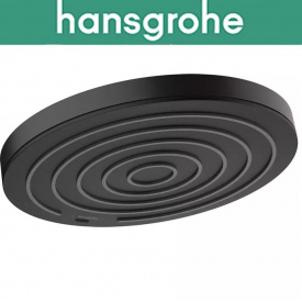 Душова стельова лійка Hansgrohe (art 24140670) Pulsify S 260 1jet, Чорний мат (діаметр 26см)