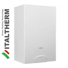 Газовий котел Italtherm Time max 24 F (двоконтурний, турбований) + труба