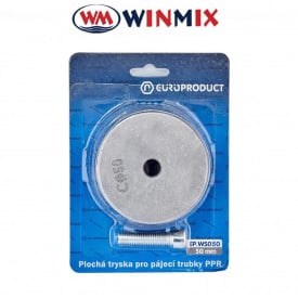 Насадка плоска для паяльника PPR труб 50mm, EP.WS050, Winmix Європродукт