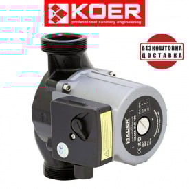 Циркуляційний насос KOER KP.GRS-32/8-180 (зі шнуром та гайками) (пр-во Чехія)
