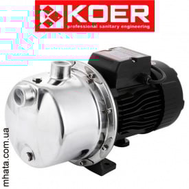 Поверхневий самовсмоктувальний насос KOER JS-600 (Н=40М Q=2,7кбМ P=600 Вт. 1"x1")