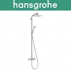 Душова система з термостатом Hansgrohe (art 27687000) для ванни Croma 280 1jet Showerpipe, Хром