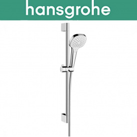 Душовий набір зі стійкою Hansgrohe (art 26582400) Croma Select E Vario 65 см, хром