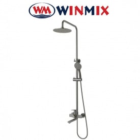 Душова колона із змішувачем Winmix Premium Mone Graphite 009-J, Польща