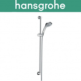 Душовий набір зі стійкою Hansgrohe (art 27841000) Raindance 100 Classic 90 см, Хром